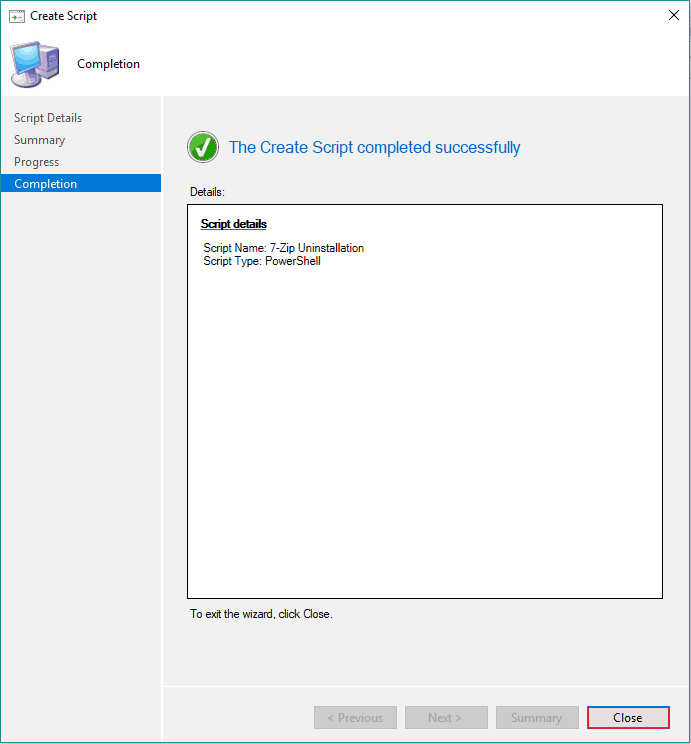 SCCM create Run PowerShell Scripts