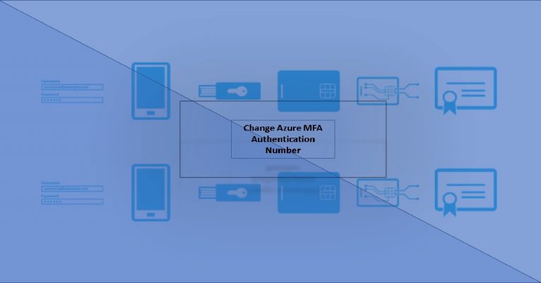 Change Azure MFA Authentication Phone Home