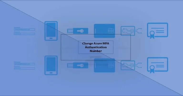 Change Azure MFA Authentication Phone Home