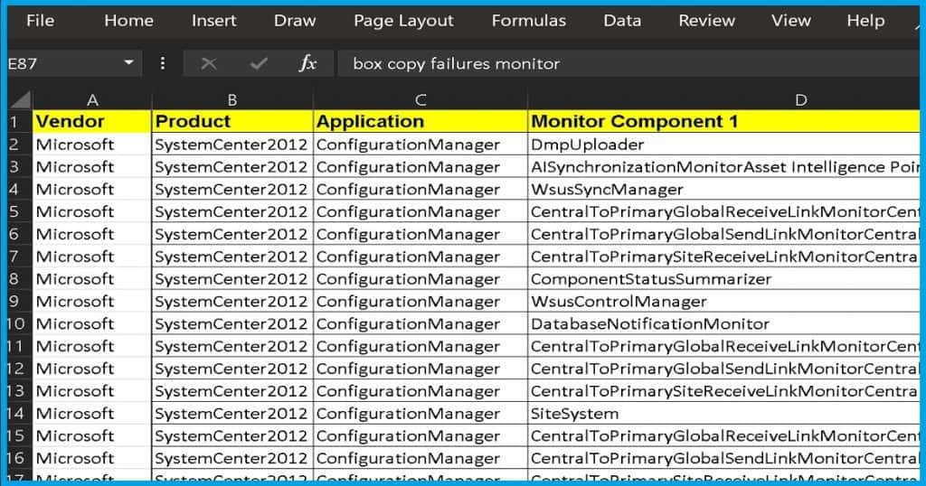 SCCM SCOM Alerts