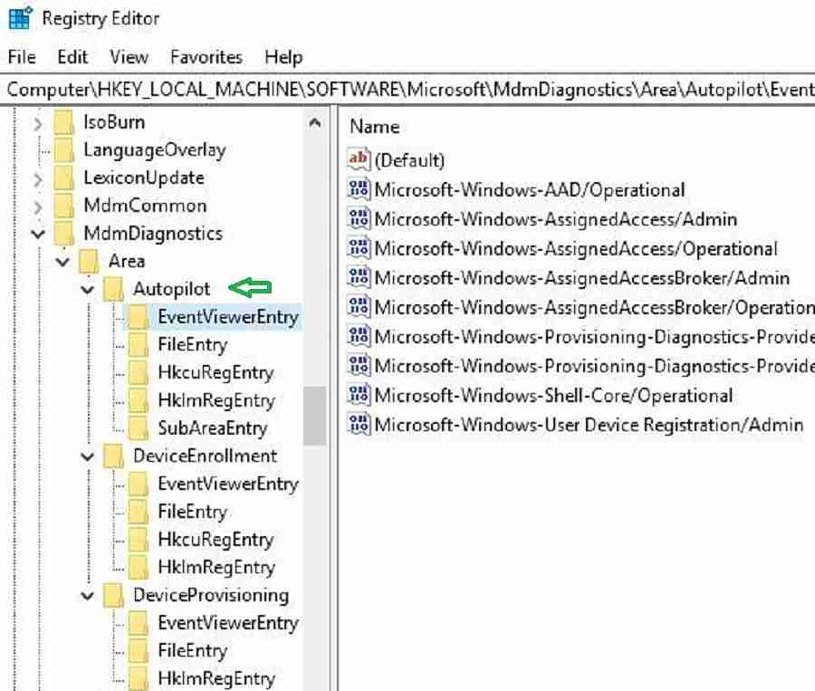 Troubleshoot Windows Autopilot Issues with MDM Diagnostics Tool - Fig.4