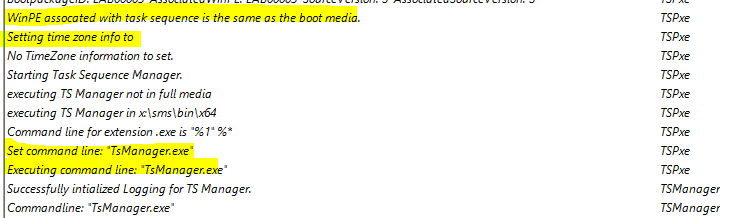 Set Command Line SCCM Task Sequence