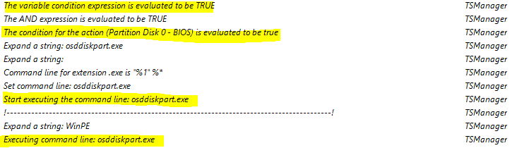 SCCM OSD Task Sequence