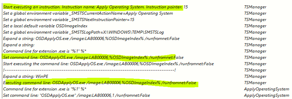 OSDApplyOS.EXE - SCCM TS