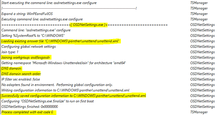 Network Settings - OSDNetSettings.exe