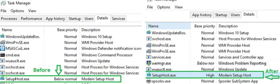 Servicing Before / After Windows Setup Process override