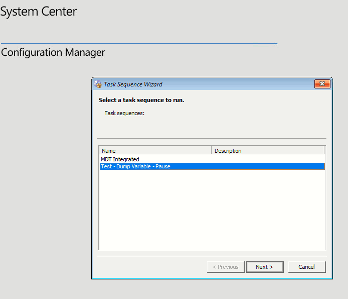 Select a Task Sequence to run - How to Create SCCM Task Sequence Step by Step Guide