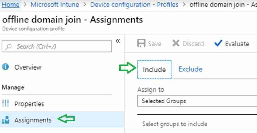Offline Domain Join Assignment - Windows Autopilot Hybrid Domain Join