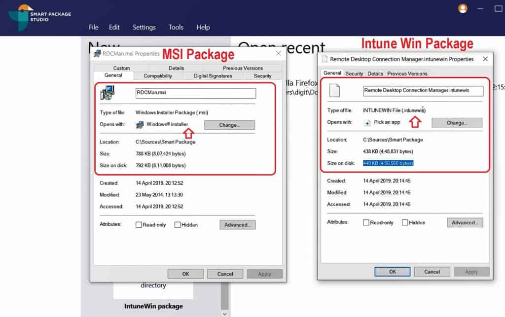 Convert MSI to IntuneWin Packages Smart Package Studio IntuneWin Tool 6