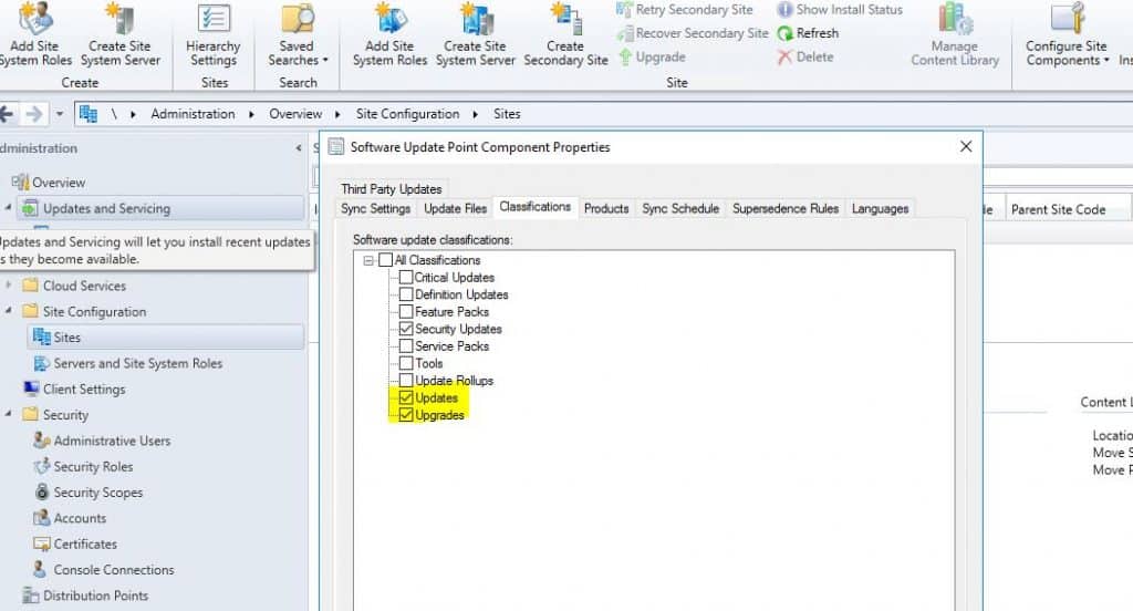 SCCM third-party software updates troubleshooting