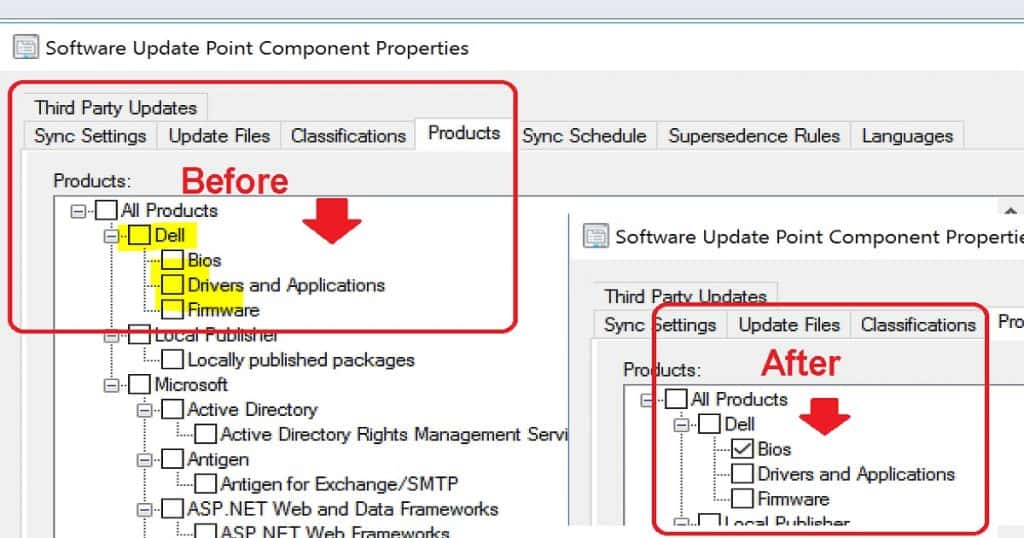 SCCM third-party software updates troubleshooting