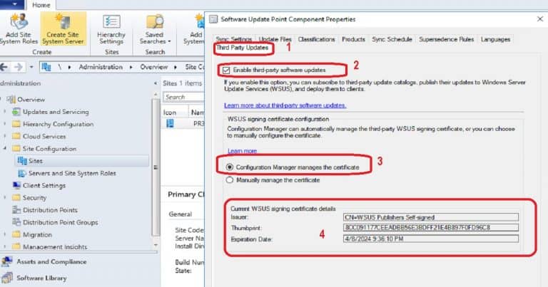SCCM Third-Party Software Updates Setup Step By Step Guide 1