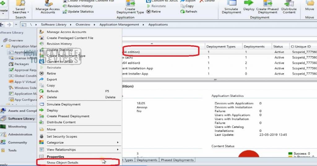 SCCM Tools Tips - Hidden Workspace