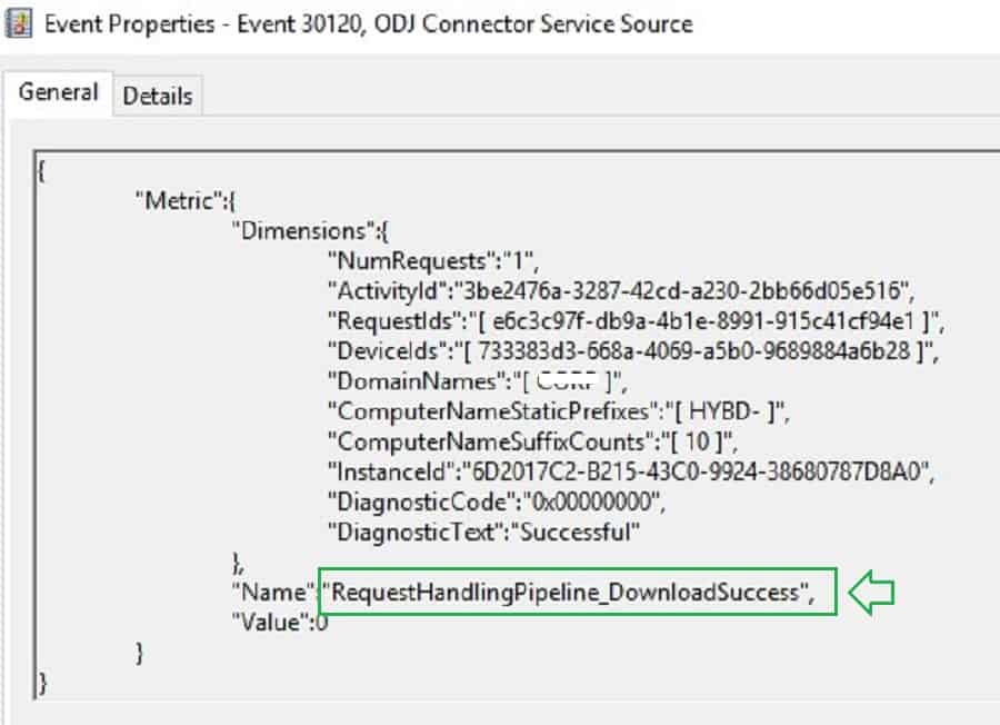 event 30120 Intune connector offline