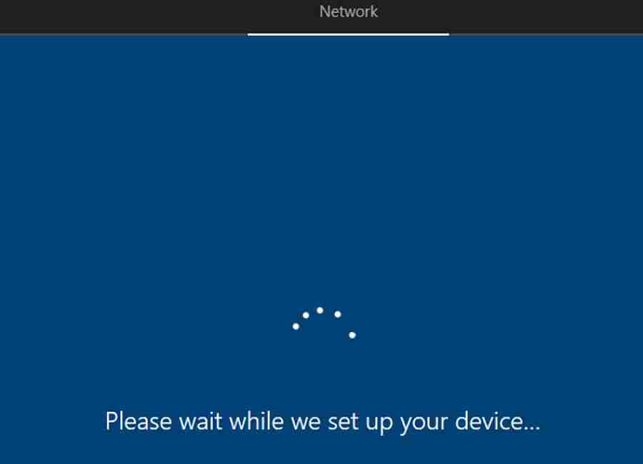 Windows Autopilot stuck please wait while we set up your device -  Windows Autopilot Hybrid Azure AD 