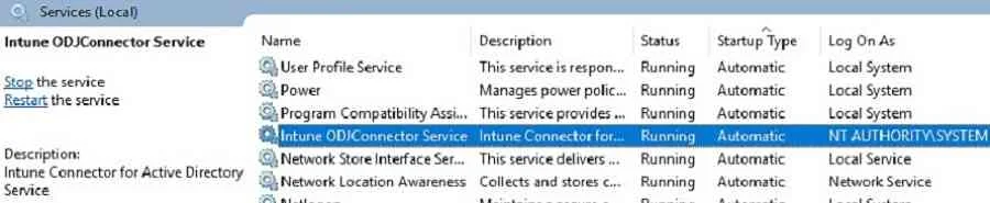 Intune ODJ connector service - Windows Autopilot Hybrid Azure AD Join Troubleshooting Tips