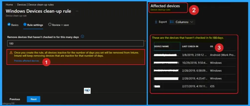 Automatic Intune Device Cleanup Rules Delete Stale Devices 6 Automatic Intune Device Cleanup Rules Delete Stale Devices - Fig.5