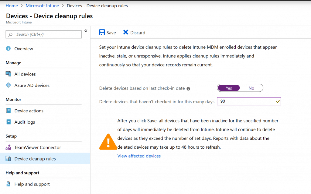 Automatic Intune Device Cleanup Rules Delete Stale Devices - Fig.3