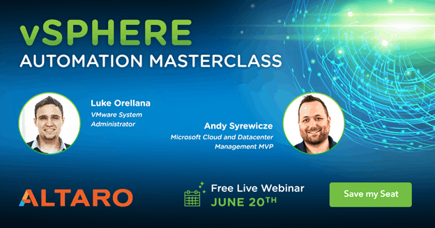 vSphere Automation Masterclass