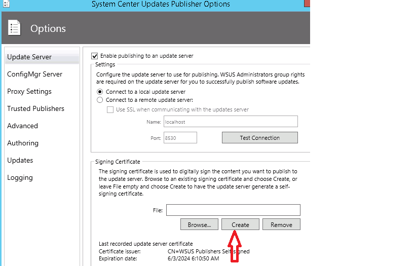 SCCM Third-Party Software Updates SCUP Certificate