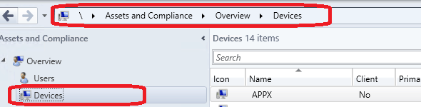 SCCM Devices Node - Microsoft Intune for SCCM admins part 2