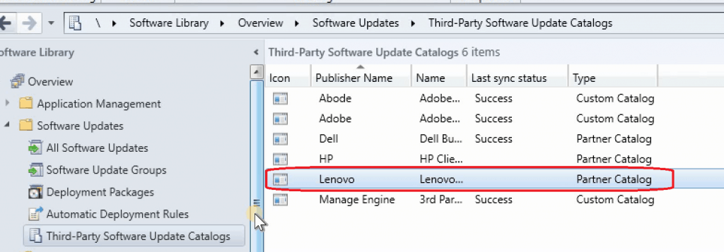 SCCM 1906 New Features - 3rd Party Software Updates 