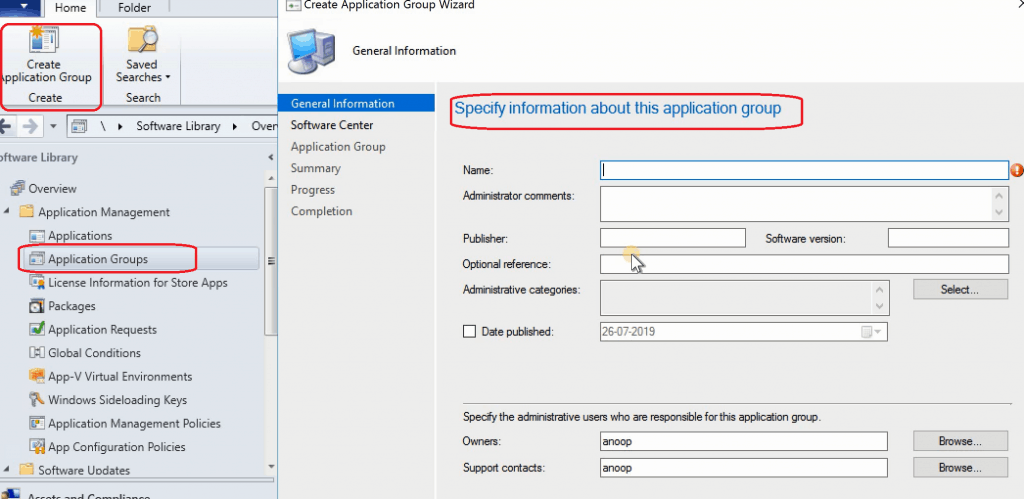 SCCM 1906 New Features - Group Mutiple Applications - SCCM Application Group