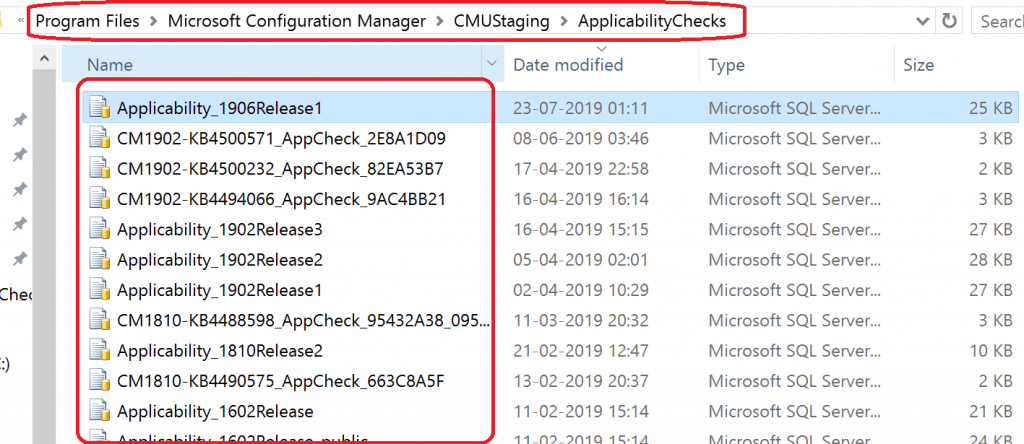 SCCM Applicability Checks - Applicability SQL Scripts