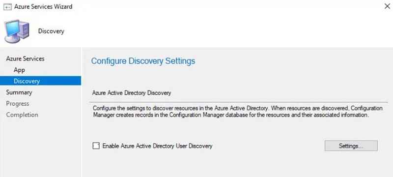 Azure active directory user discovery SCCM CMG Cloud Management Gateway Implementation Guide