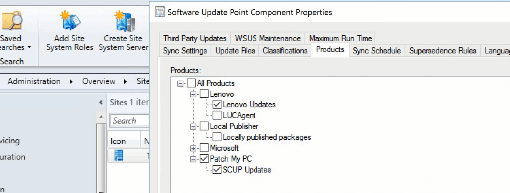 SCCM Automation - Patch My PC products