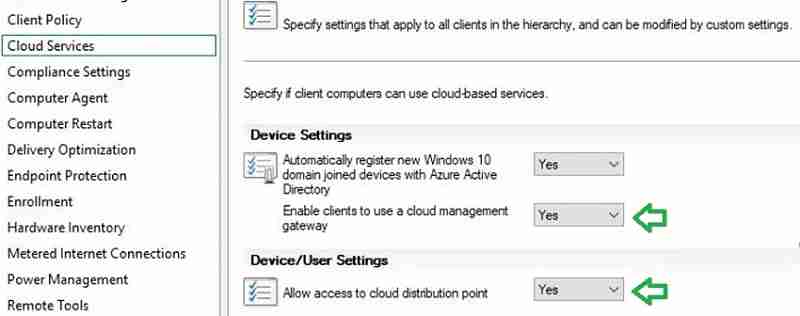 cloud distribution point SCCM CMG Cloud Management Gateway Implementation Guide