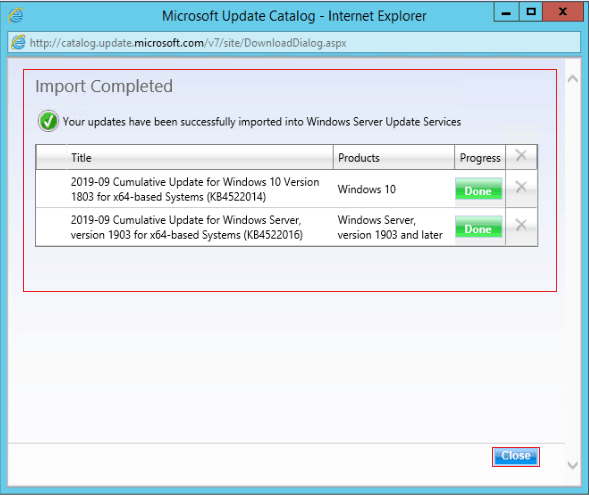 Patch Missing from SCCM How to Import into WSUS Manually 12