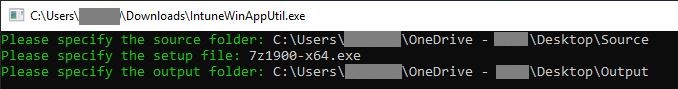 InutneWin Package Creation - Intune Management Extension (IME)