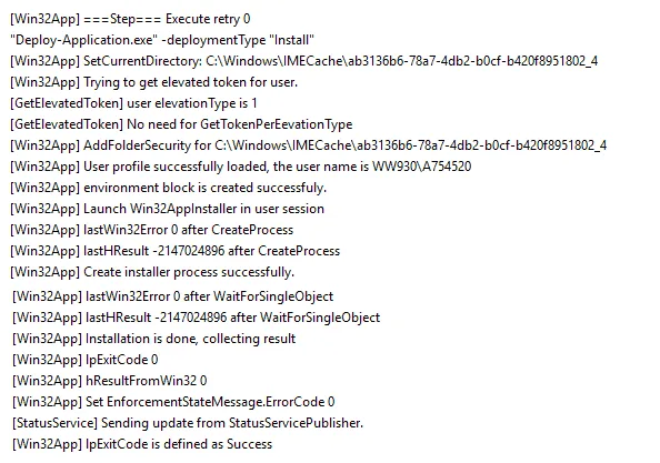 Intune Management Extension Deep Dive - Win32 App Deployment Troubleshooting Help Guide - Fig.21