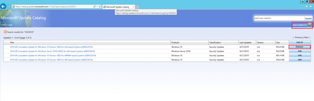 Patch Missing from SCCM How to Import into WSUS Manually 6