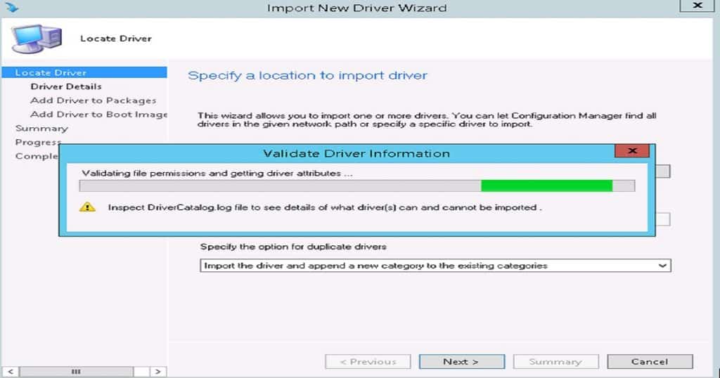 SCCM Driver Import -  SCCM Driver Import - SCCM Driver Package Creation