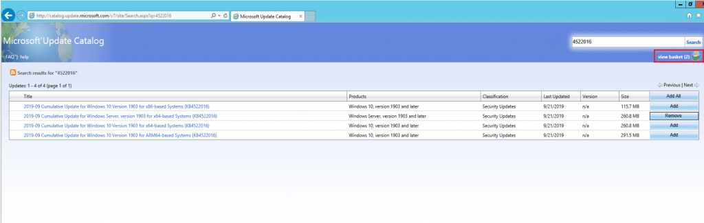 Patch Missing from SCCM How to Import into WSUS Manually 9