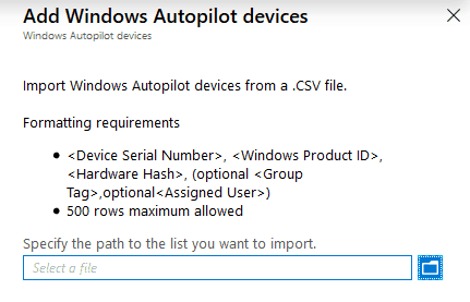 Windows Autopilot - upload device hash - Windows Autopilot Behind the Scenes