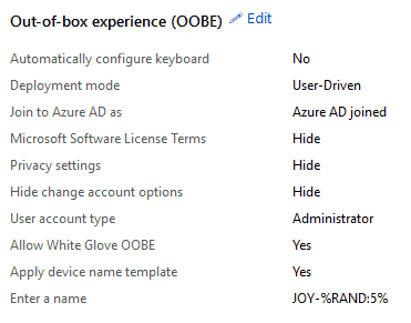 Windows Autopilot Profile Configuration -  Windows Autopilot Behind the Scenes