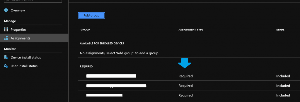  Multi-Session Intune Hybrid Azure AD support - Required Apps Targeted to Device Groups