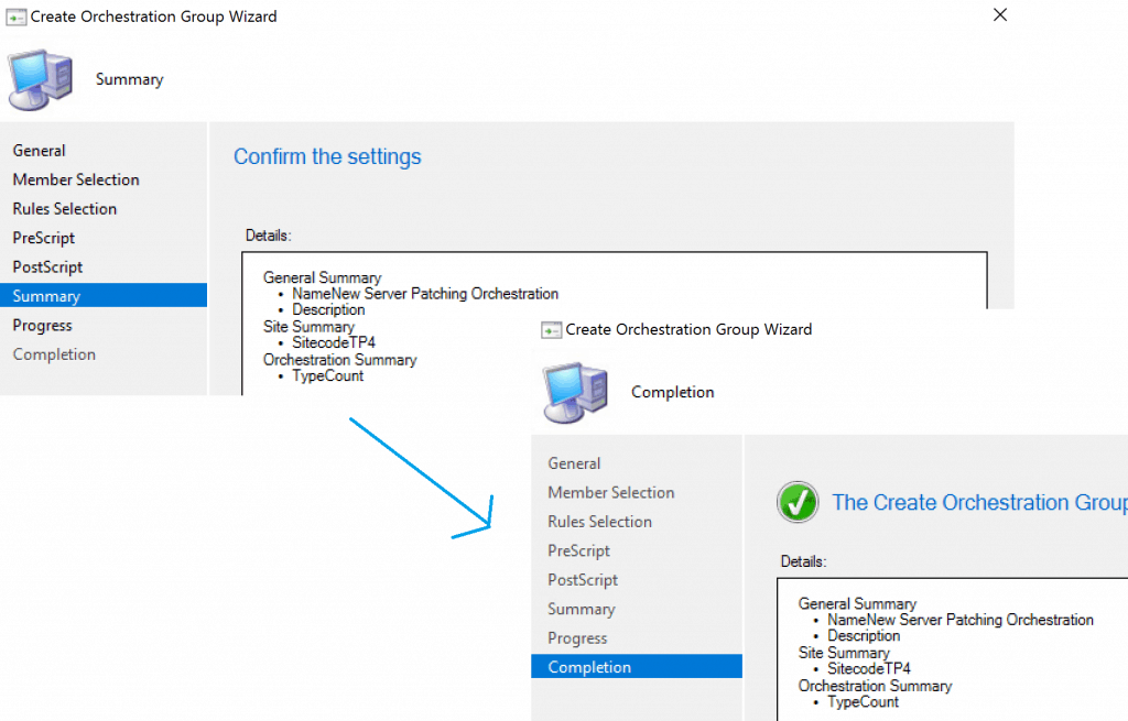 Orchestration groups - Configuration Manager