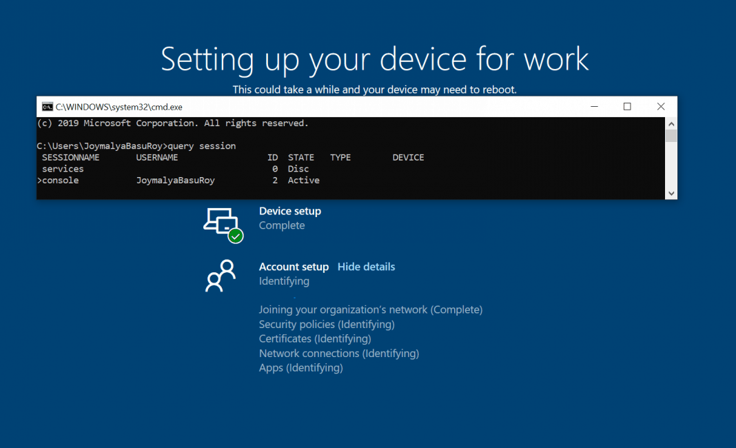 Windows Autopilot WhiteGlove Provisioning Backend Process 4