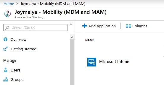 MDM configured in Azure - Window Autopilot WhiteGlove