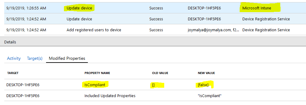 Windows Autopilot Whiteglove - Intune initiating complaince state update