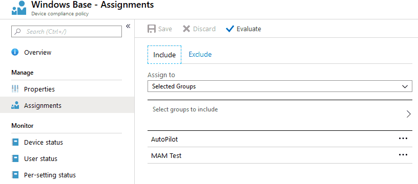 Intune Policy Assignment Classification Easy Secrets