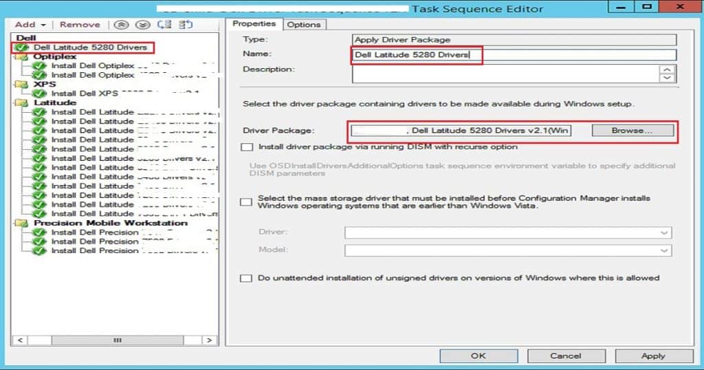  SCCM Driver Import - SCCM Driver Package Creation