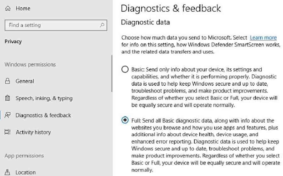 Troubleshoot Analyse Windows Telemetry Data using Windows Diagnostic Data Viewer