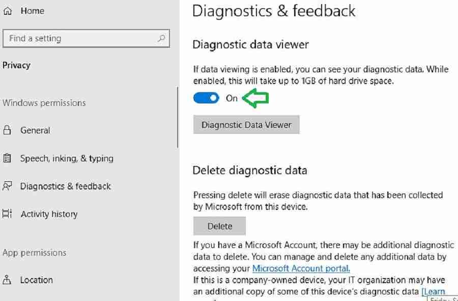 Troubleshoot Analyse Windows Telemetry Data using Windows Diagnostic Data Viewer