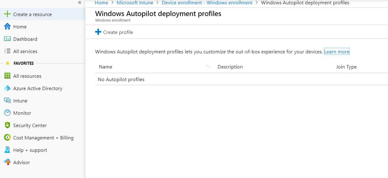 Provision Windows 10 With Windows AutoPilot Step By Step