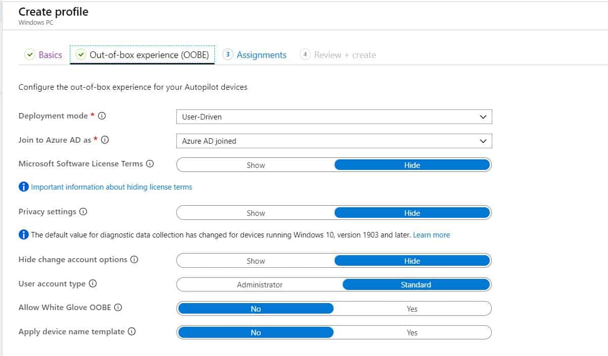 Provision Windows 10 With Windows AutoPilot Step By Step